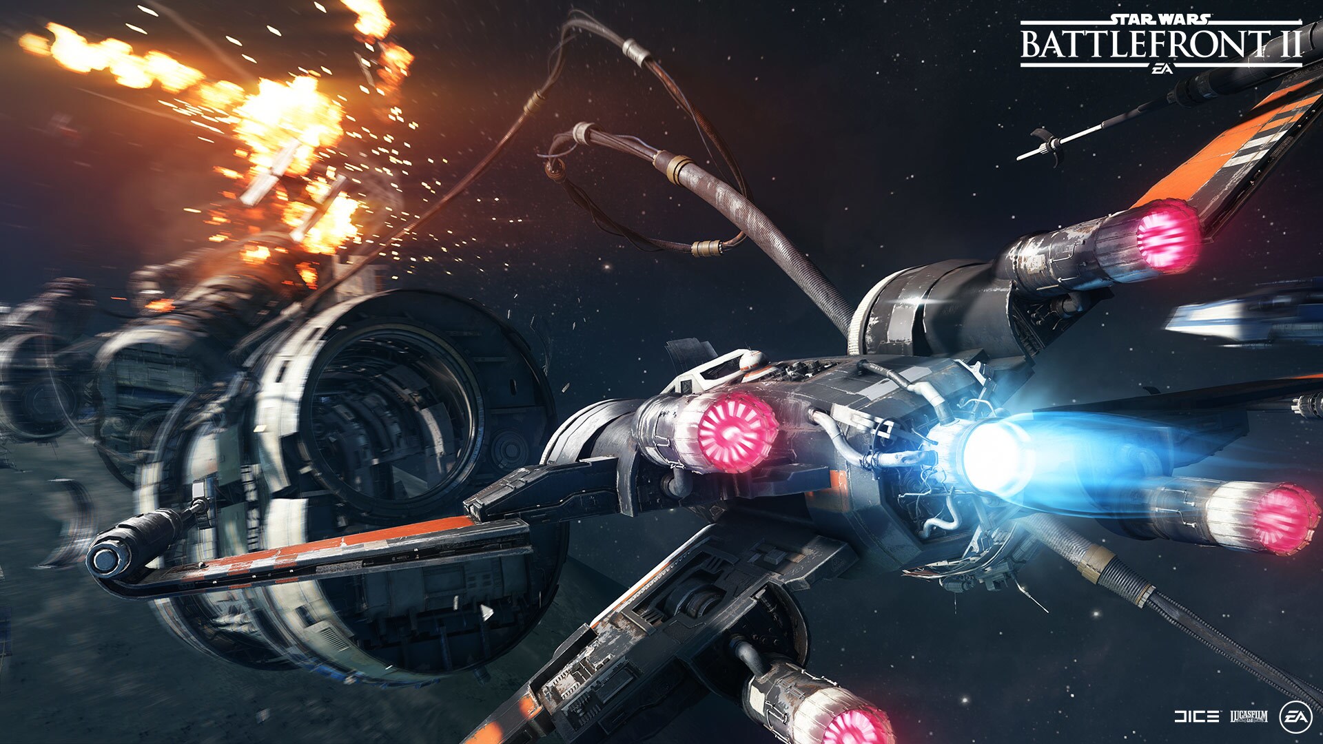 Battlefront II cinematic battle